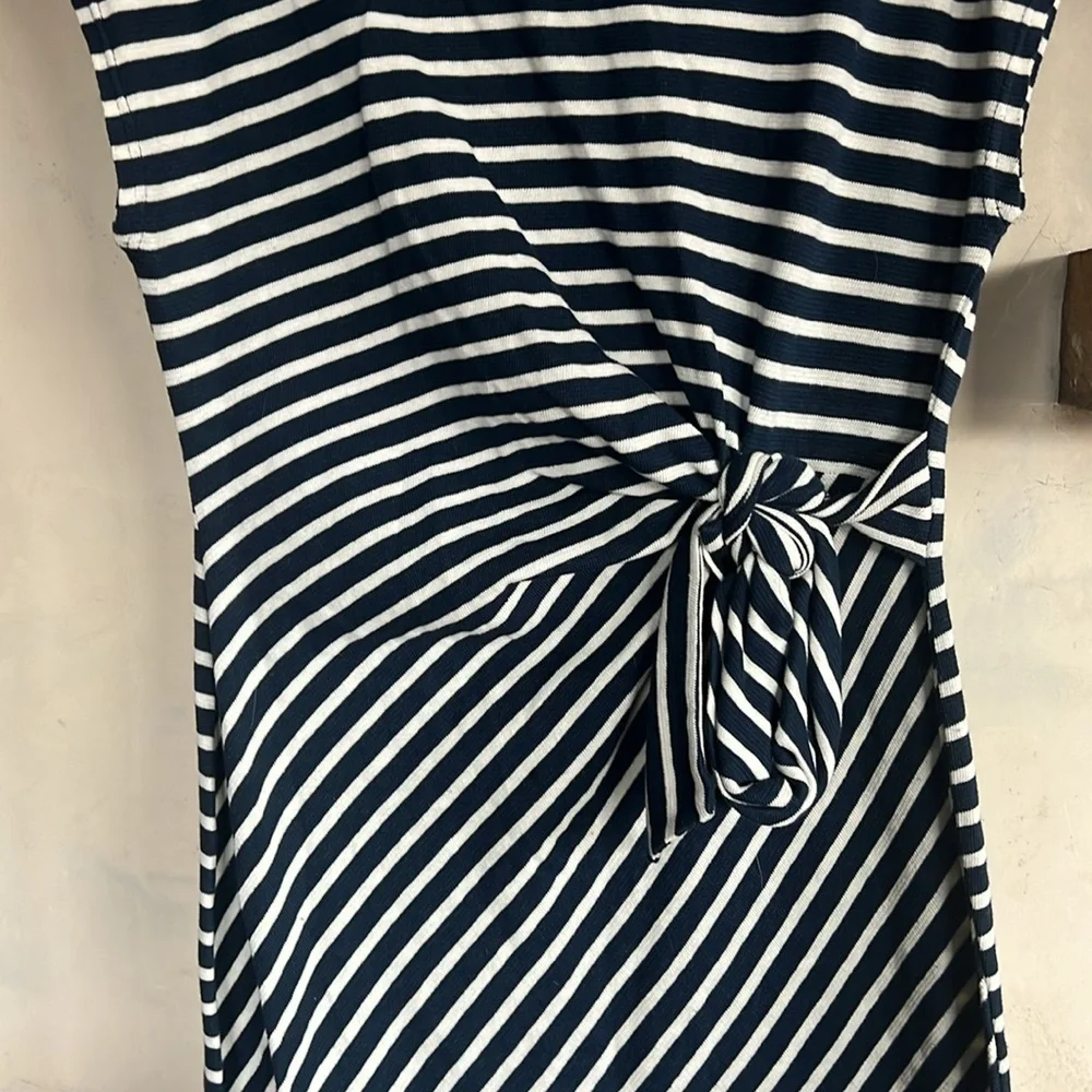 Apiece Apart Vanina Cinched Waist Dress in organic cotton - Picture 4 of 5